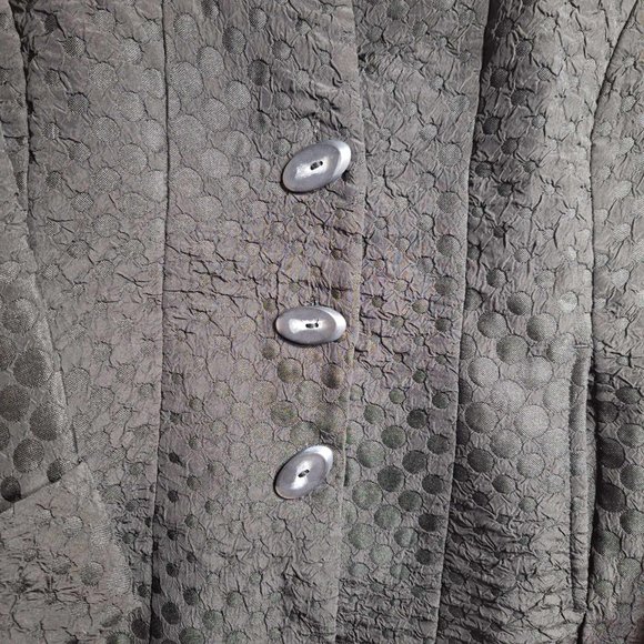 Habitat Viscose Blend Black Blazer Jacket Size Large - Picture 3 of 9